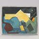 Swedish Oil on Canvas – “Abstract Composition” – Dated 1966 – Vintage