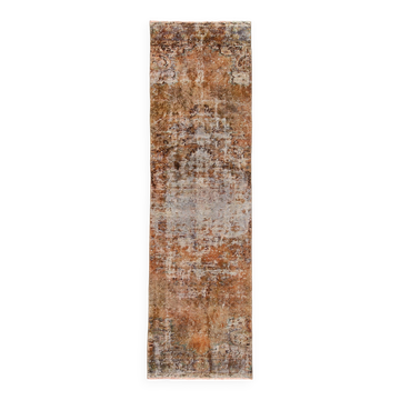 3x9 Vintage Oriental Runner Rug, 80x282Cm, Rug For Kitchen