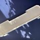 Bathroom shelf Art Deco in white porcelain 1930