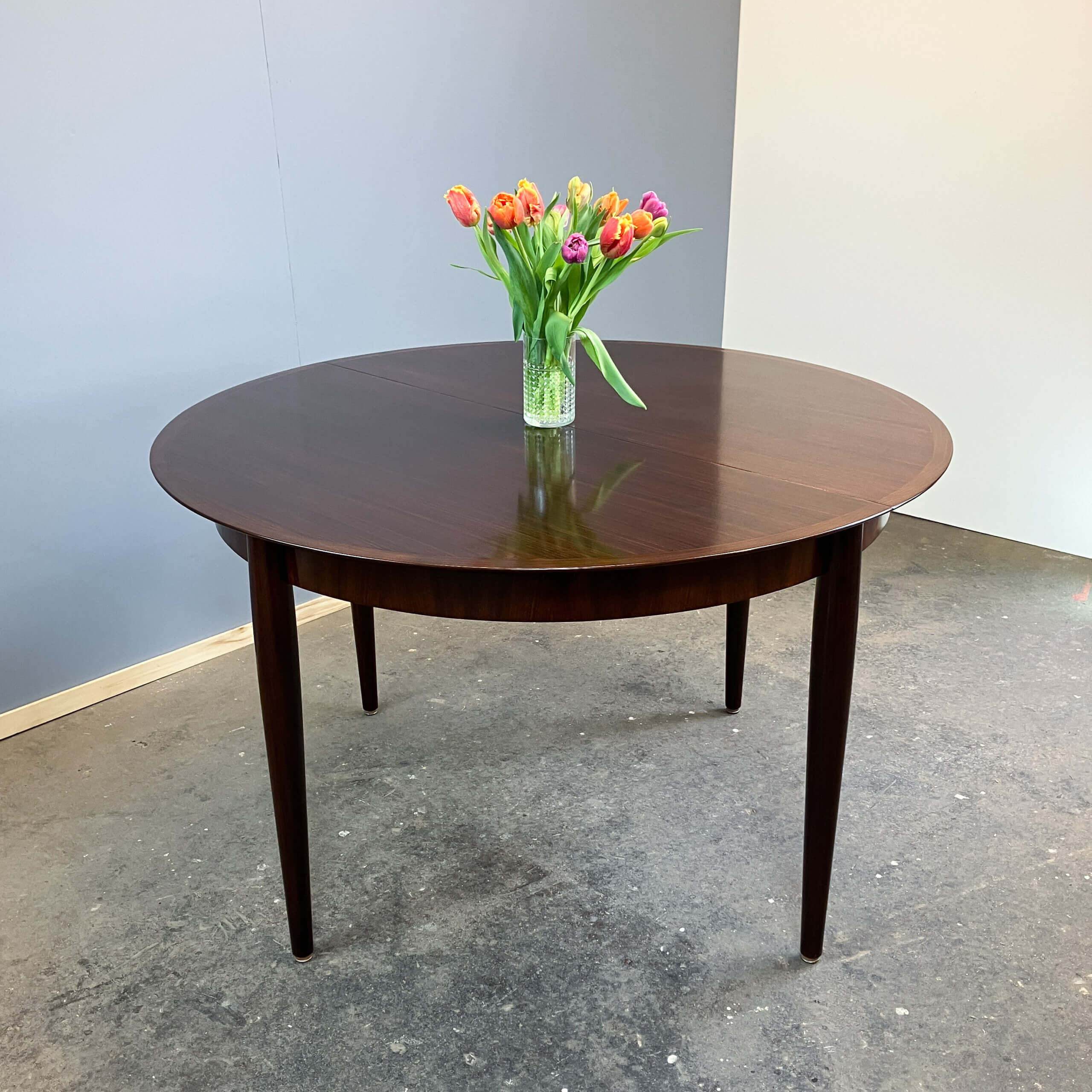 Extendable dining table by Lübke, rosewood, 1960s