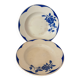 Set of 2 antique deep plates Digoin Sarreguemines Corsica