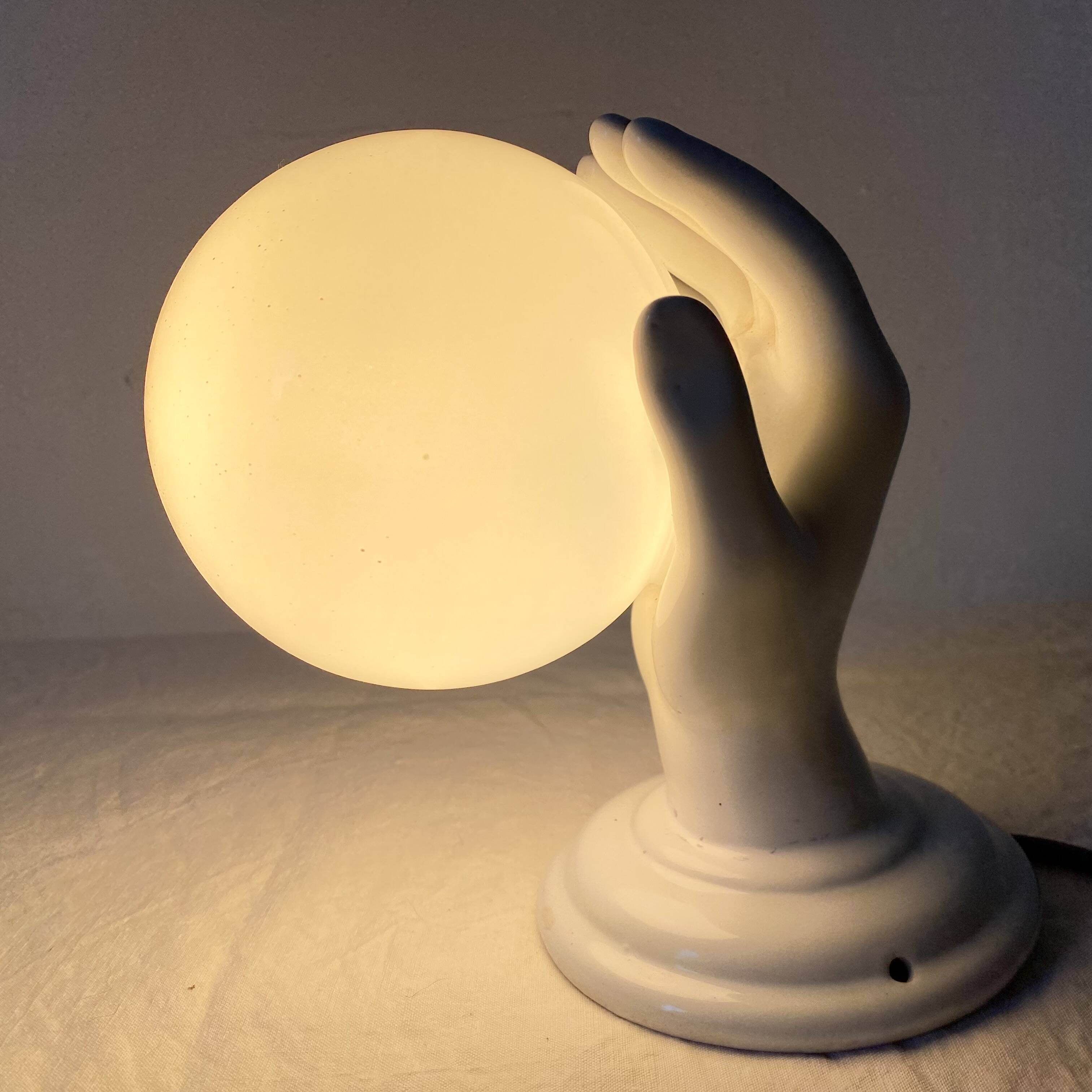 Vintage handmade wall light