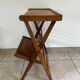 Table d'appoint, porte-revues scandinave vintage