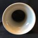 Vase balustre en porcelaine blanc bleu sous couverte céladon XIXe