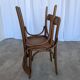 Set of 2 Vintage Wooden Dining Chair: Mid-Century Bistro Style, Yugoslavia