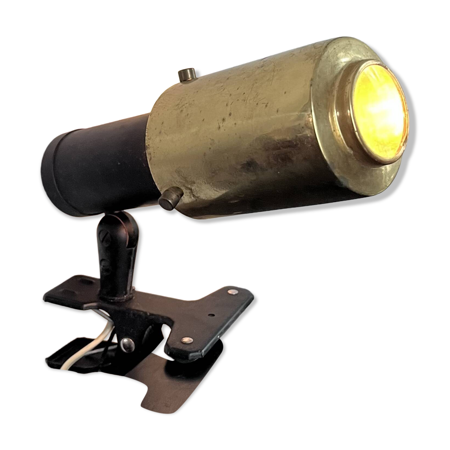 Zodiac clamp spotlight by Jacques Biny for Lita