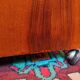 Rosewood coffee bar table Italy 1960