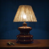 Vintage ceramic lamp foot