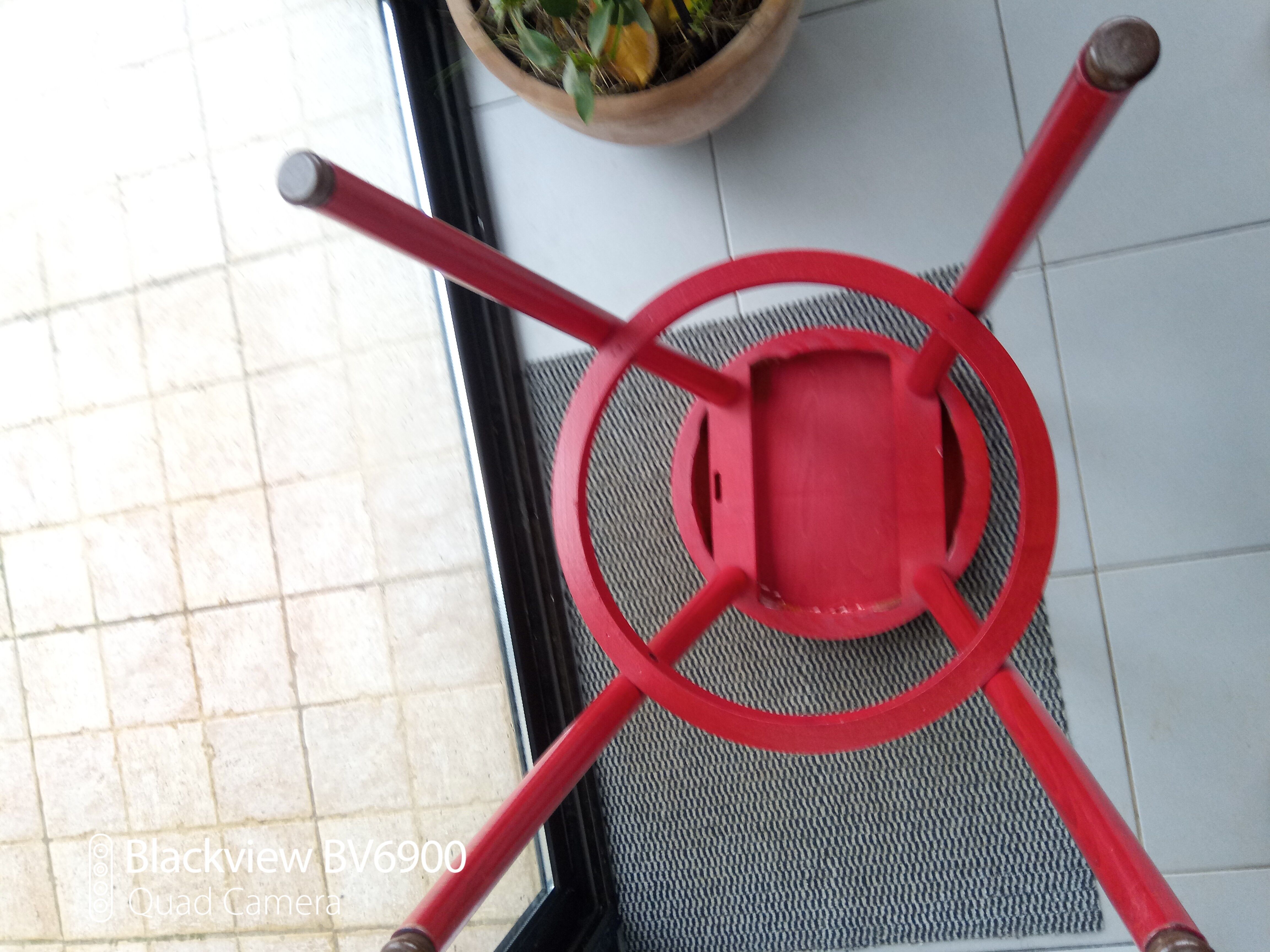 Pair baumann bar stools