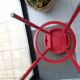 Pair baumann bar stools