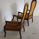 pair of Voltaire armchairs