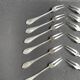 12 Forks with 2 tines – Silver plated