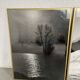 Photographies anciennes lac et montagne