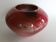 Max Idlas pink ceramic ball vase