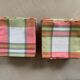 Lot 12 serviettes et nappe ancienne