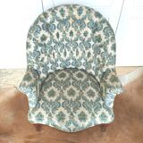 Chair padded toad floral patterns
