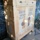 Buffet unique Gaston toile de jute