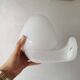 Wilhelm Wagenfeld porcelain wall lamp for Lindner Leuchten