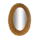Rattan mirror 1960