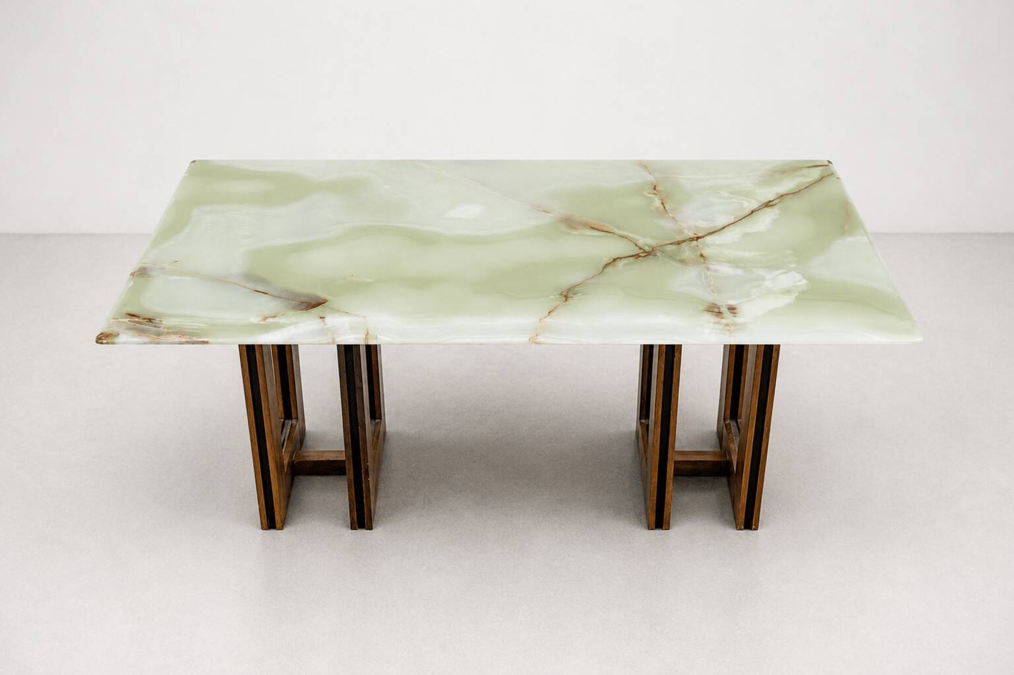 Table basse italienne en onyx