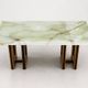 Table basse italienne en onyx