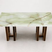 Table basse italienne en onyx