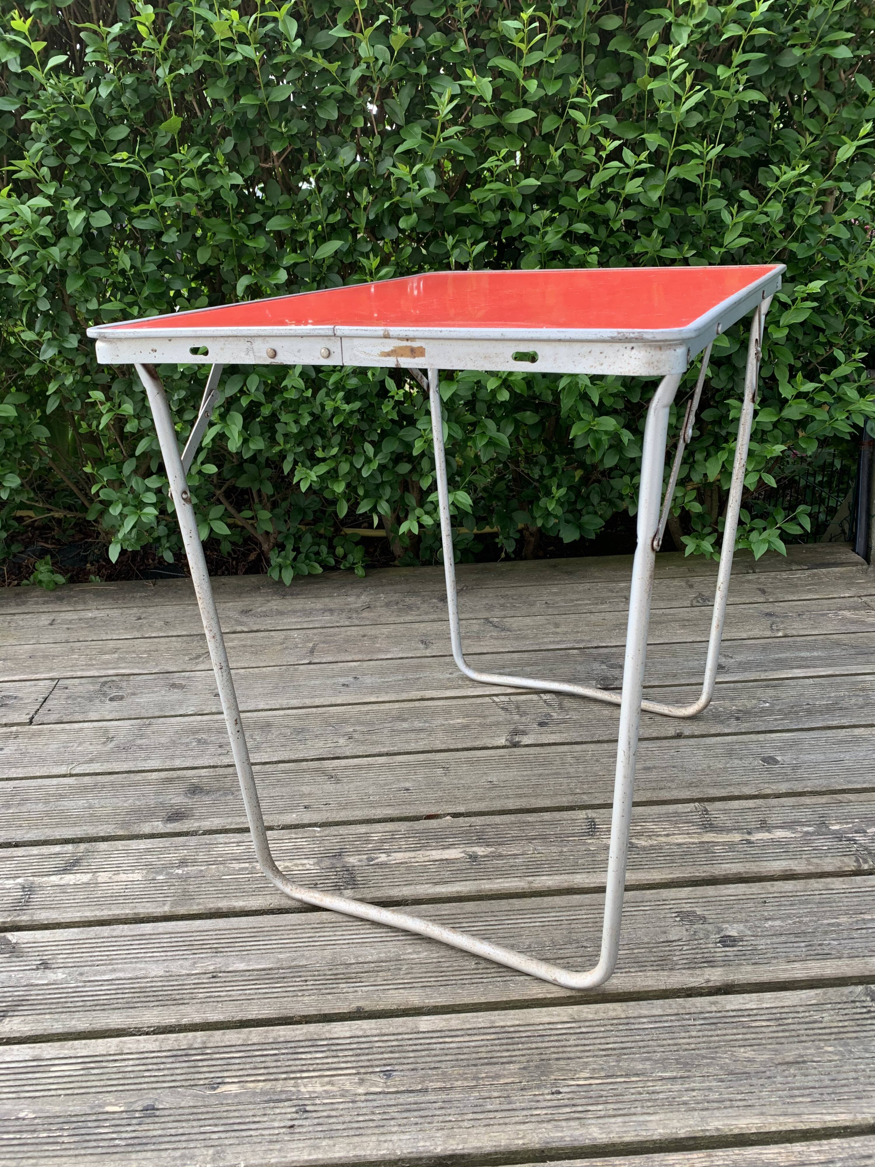 70s camping table