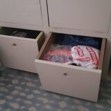 Wooden sideboard with 10 drawers
