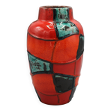 Old german vase vintage design west germany keramik harlekin 60's