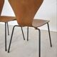 Model 3107 Dining Chairs In Teak By Arne Jacobsen For Fritz Hansen.