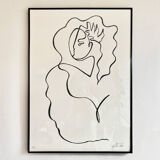 " La fille des étoiles ", 2023, format 50 x 70 cm by Atelier Agapé