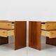Pair of mid-century Bedside Tables,Bucovice,1970