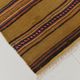 4x7 Bronze & Red Striped Handmade Vintage Kilim Rug, 130x218Cm
