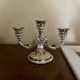 Chandelier en argent vintage