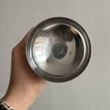 6 coupelles à dessert en inox sur pied
