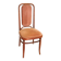 Vintage Thonet Style Bentwood Dining Chair: High Back, Cushioned Seat Pink