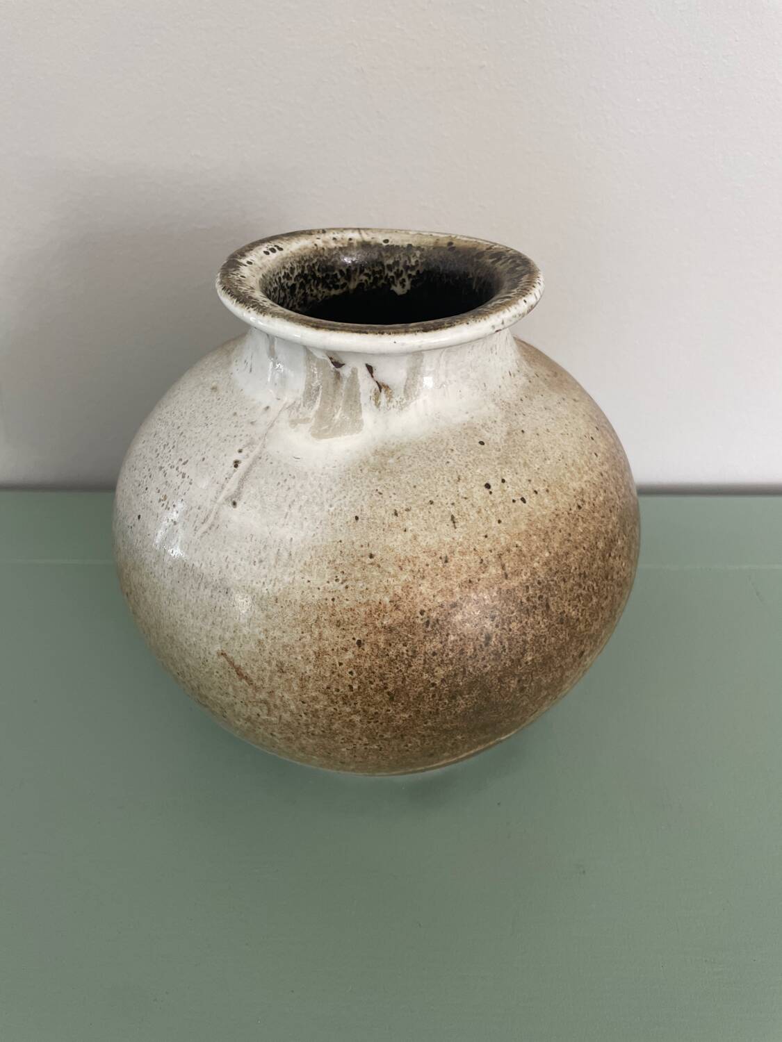 Vase, ceramic from La Combe du Lac, Lamoura