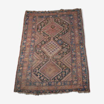 Ancient Gashghai carpet, 134 cm x 181 cm, Iran