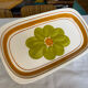 Plat vintage rectangular in earthenware model monaco by salins
