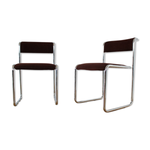 Set of 2 vintage chairs Mid Century