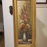 Oil on canvas by Robert MOGISSE - Bouquet of flowers