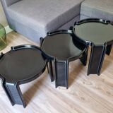 Nesting tables by Giotto Stoppino for Kartell