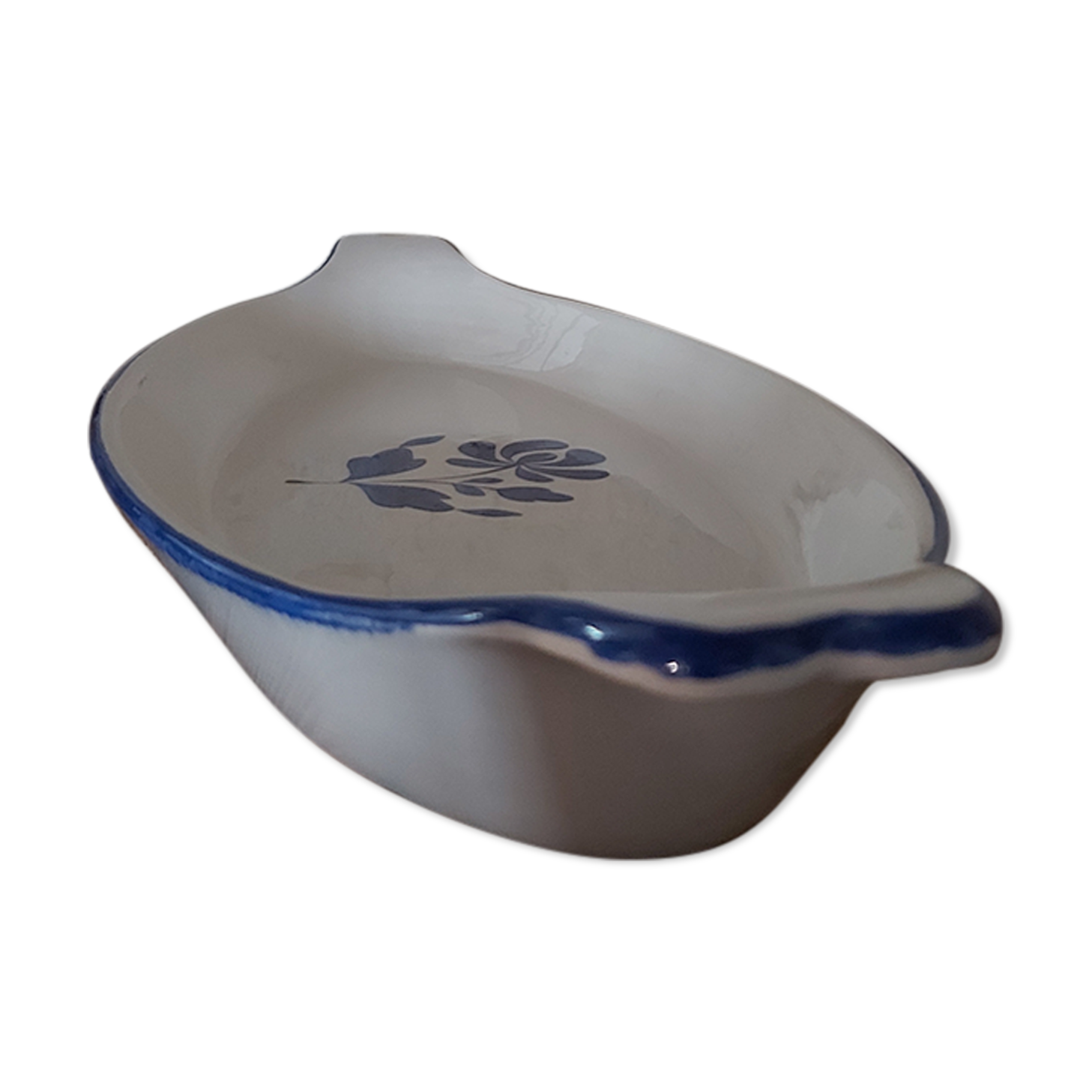 Salins oval oven dish with Claudine pattern