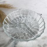 Plat en verre 3 compartiments