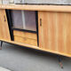 Low buffet in a formica rockabilly, vintage, 50s