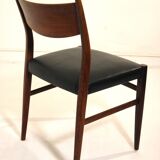Lot of three Scandinavian teak chairs