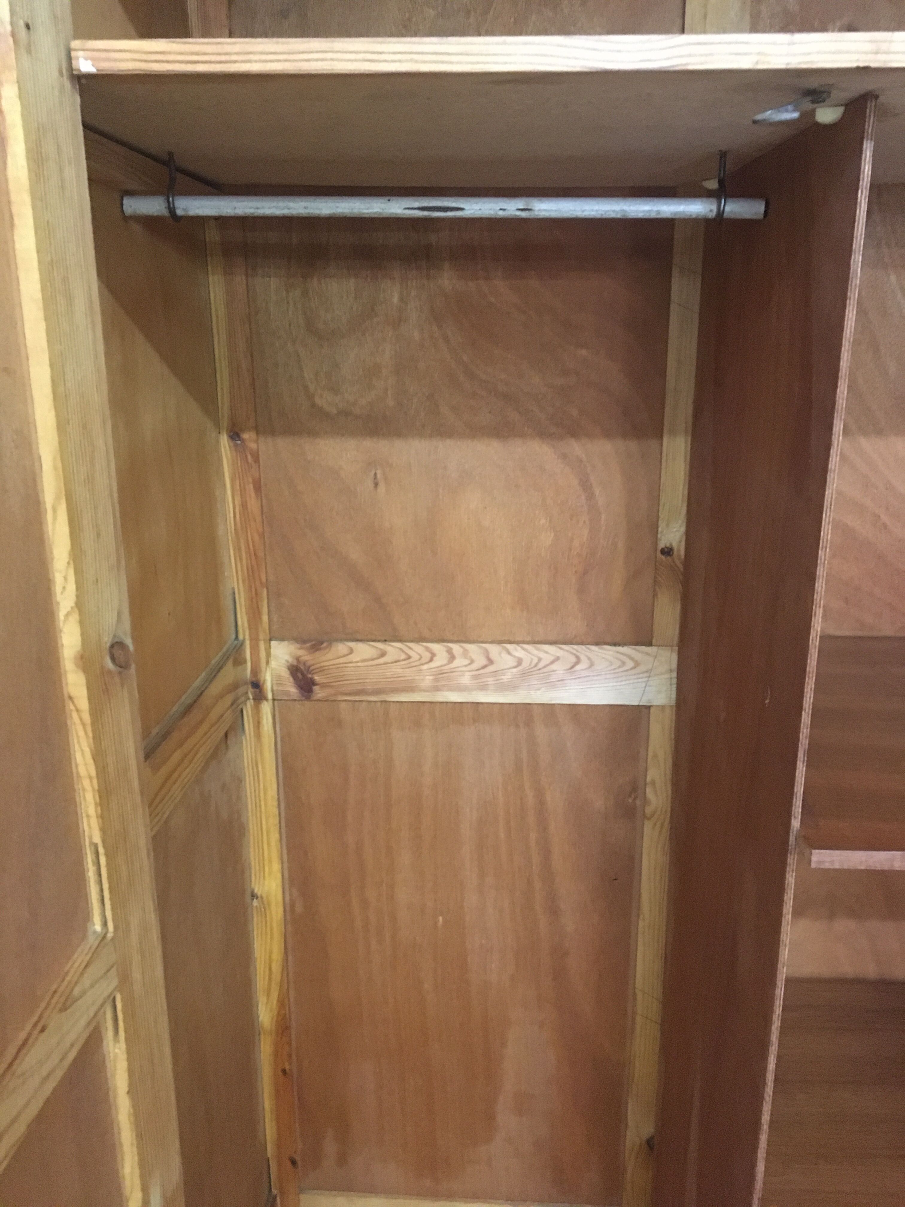 Old parisian wardrobe