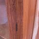 Antique wooden display cabinet – vintage spirit / 1950s