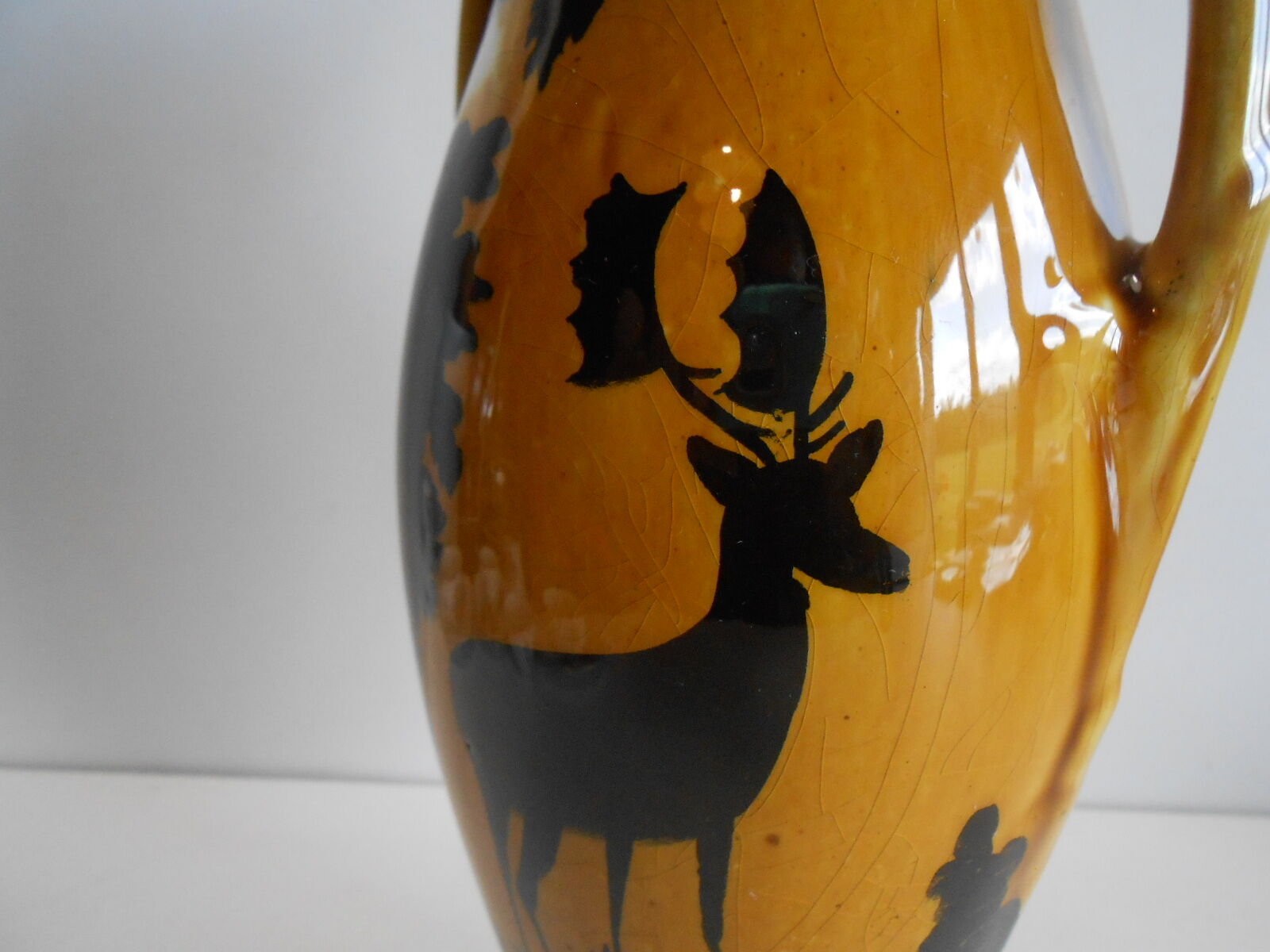 Vase art deco a l'elan orchies