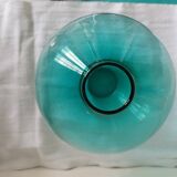 Green glass vase, Swedish modern, Arthur Percy,